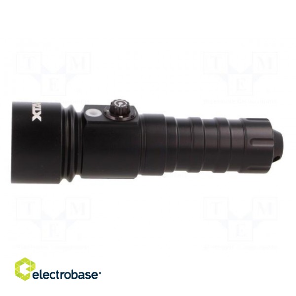 Torch: LED diving | L: 155mm | 60/200/600/1100lm | Ø: 46mm | IPX8 | 6000K фото 4