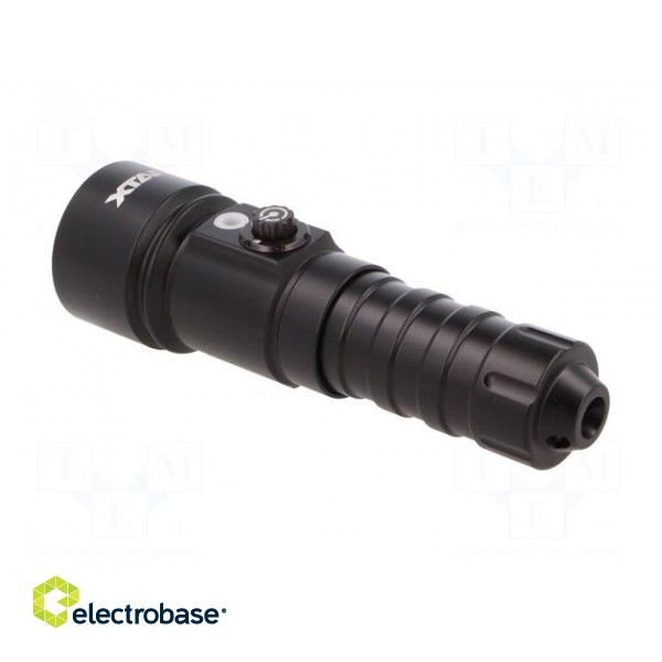Torch: LED diving | L: 155mm | 60/200/600/1100lm | Ø: 46mm | IPX8 | 6000K image 5