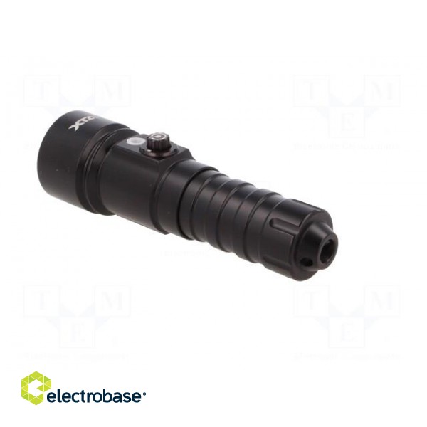 Torch: LED diving | L: 155mm | 60/200/600/1100lm | Ø: 46mm | IPX8 | 3000K image 5