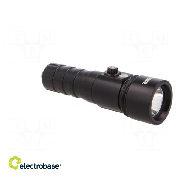 Torch: LED diving | L: 155mm | 60/200/600/1100lm | Ø: 46mm | IPX8 | 3000K image 9