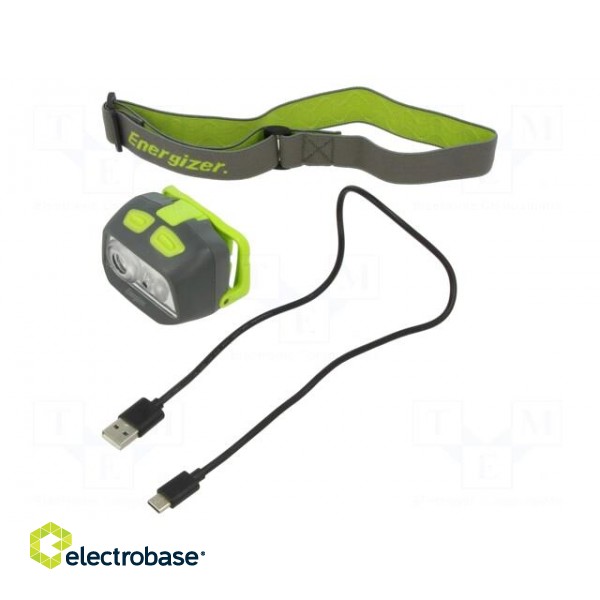 Torch: LED headtorch | dustproof enclosure,waterproof | 15h | IP67