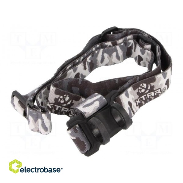 Torch: LED headtorch | No.of diodes: 1 | 4.5h | 0.07/0.2/0.4/1klm paveikslėlis 2