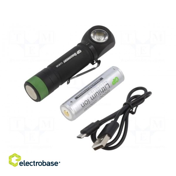 Torch: LED headtorch | waterproof | 130lm | IPX4 image 1