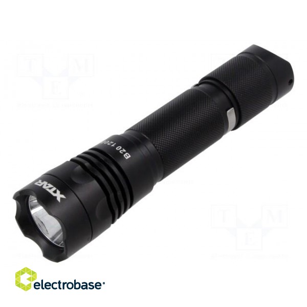 Torch: LED | L: 146.3mm | 30lm,270lm,600lm,1200lm | Ø: 34.5mm | IPX8