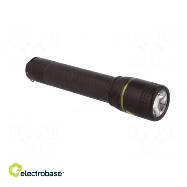 Torch: LED | No.of diodes: 1 | 25/1000lm | Ø35x166mm | Colour: black image 9