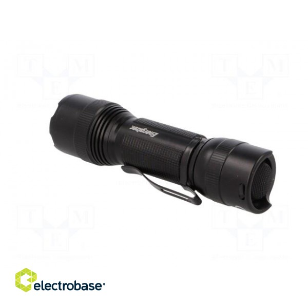 Torch: LED tactical | waterproof | 2h | 70lm | Colour: black paveikslėlis 4