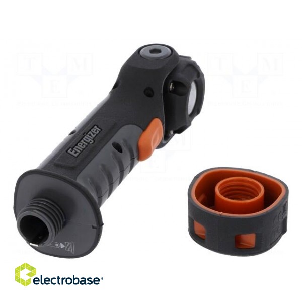 Torch: LED | waterproof | 5h | 300lm | IPX4 | set of batteries фото 2