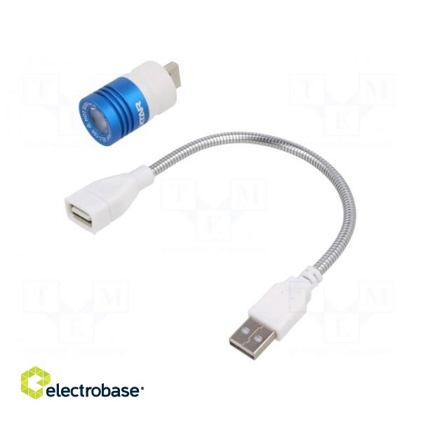 Torch: USB LED | RGB LED | 35lm,60lm,120lm image 1