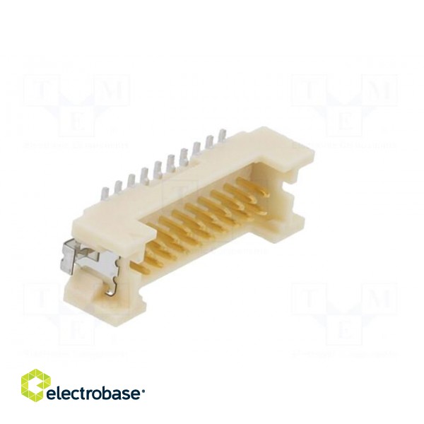Socket | wire-board | male | DF13 | 1.25mm | PIN: 20 | SMT | on PCBs фото 8