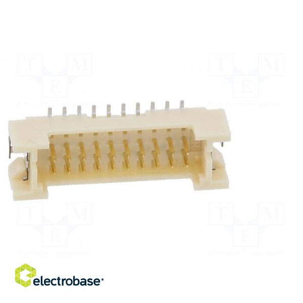 Socket | wire-board | male | DF13 | 1.25mm | PIN: 20 | SMT | on PCBs фото 9