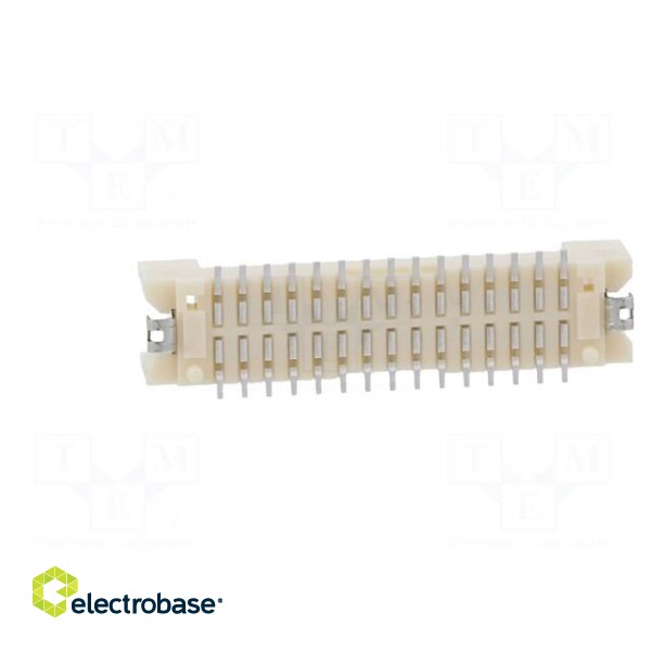 Socket | wire-board | male | DF13 | 1.25mm | PIN: 30 | SMT | on PCBs paveikslėlis 5