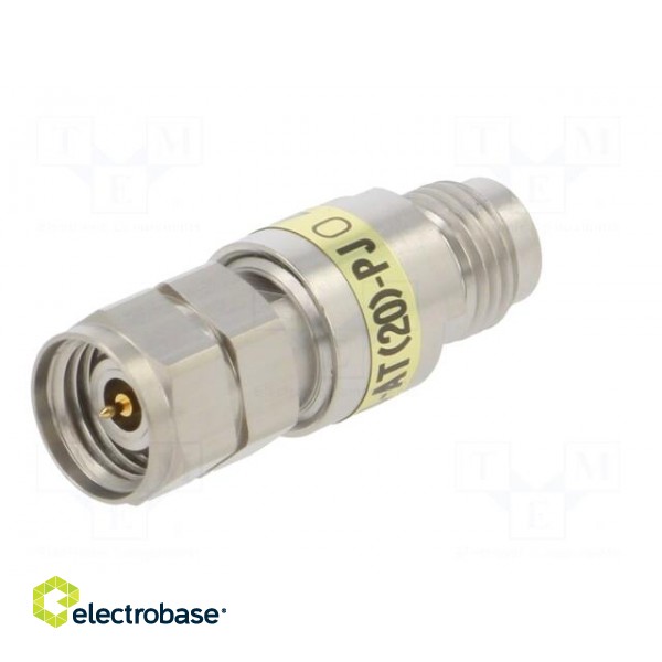 Transition: attenuator | 2.4mm-AT | straight | for cable | 50Ω | 50GHz paveikslėlis 2