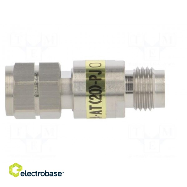 Transition: attenuator | 2.4mm-AT | straight | for cable | 50Ω | 50GHz image 3