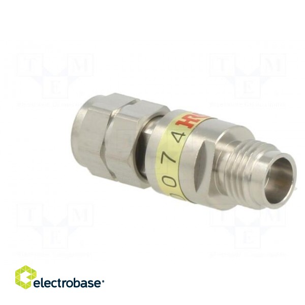 Transition: attenuator | 2.4mm-AT | straight | for cable | 50Ω | 50GHz paveikslėlis 5