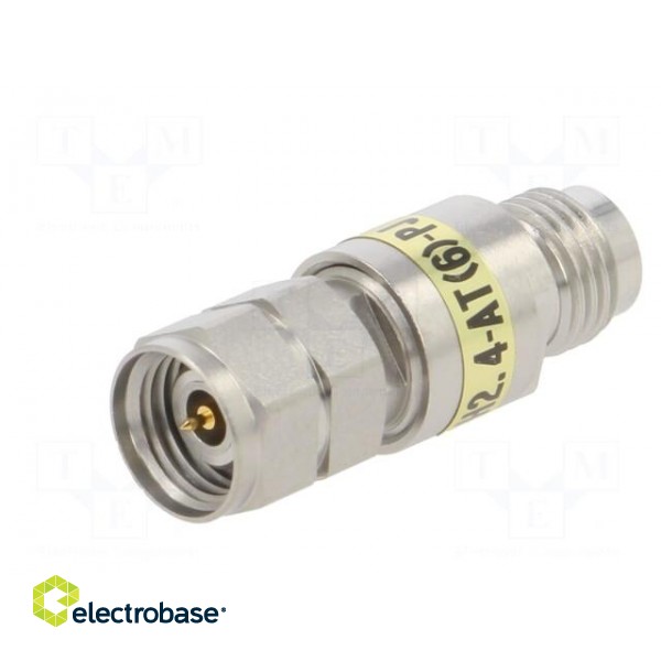 Transition: attenuator | 2.4mm-AT | straight | for cable | 50Ω | 50GHz image 2