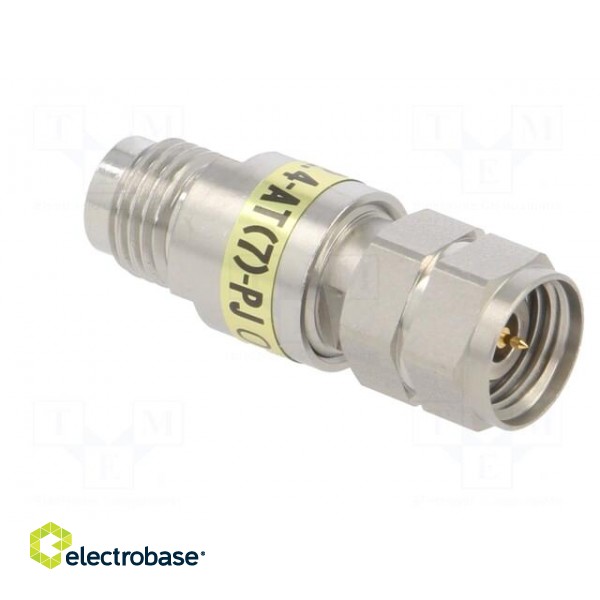 Transition: attenuator | 2.4mm-AT | straight | for cable | 50Ω | 50GHz фото 8