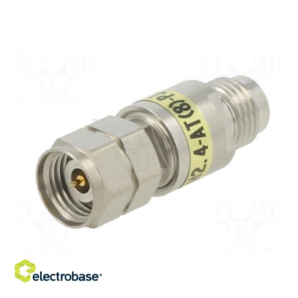 Transition: attenuator | 2.4mm-AT | straight | for cable | 50Ω | 50GHz image 2