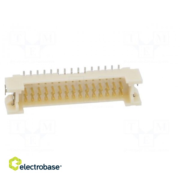 Socket | wire-board | male | DF13 | 1.25mm | PIN: 30 | SMT | on PCBs image 9