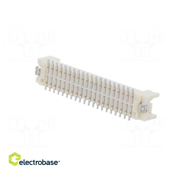 Socket | wire-board | male | DF13 | 1.25mm | PIN: 40 | SMT | on PCBs image 6