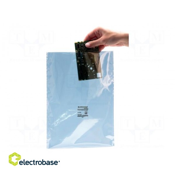 Protection bag | ESD | L: 254mm | W: 152mm | Thk: 76um | 