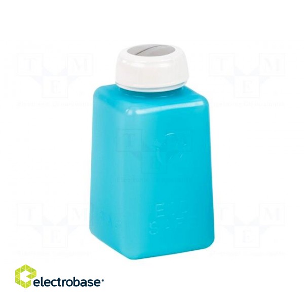 Tool: dosing bottles | blue (bright) | polyetylene | 230ml | ESD