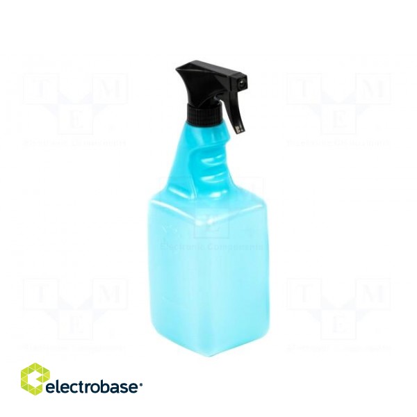 Tool: dosing bottles | blue (bright) | polyetylene | 900ml | ESD