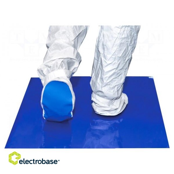 Contamination control mat | self-adhesive | L: 1143mm | W: 661mm