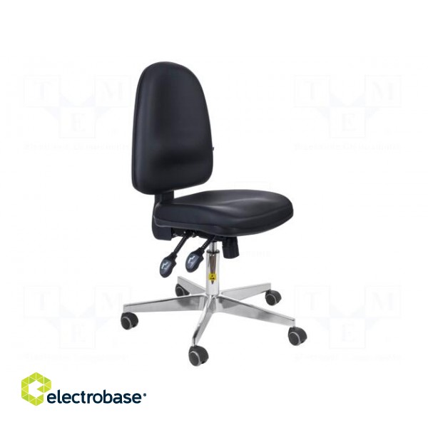 Chair | ESD | Seat dim: 460x430mm | Back dim: 440x510mm | 470÷600mm