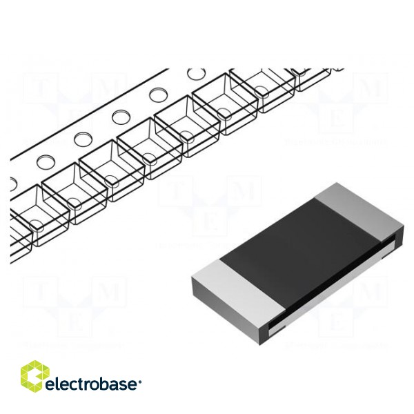 Resistor: thin film | SMD | 1206 | 2kΩ | 250mW | ±1% | -55÷155°C