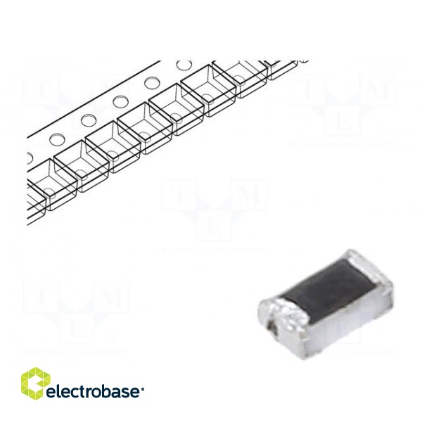 Resistor: thick film | SMD | 0603 | 100Ω | 125mW | ±1% | ERJH | -55÷175°C