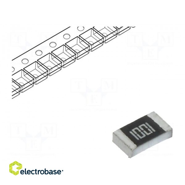 Resistor: thick film | SMD | 0805 | 1kΩ | 300mW | ±1% | -55÷155°C