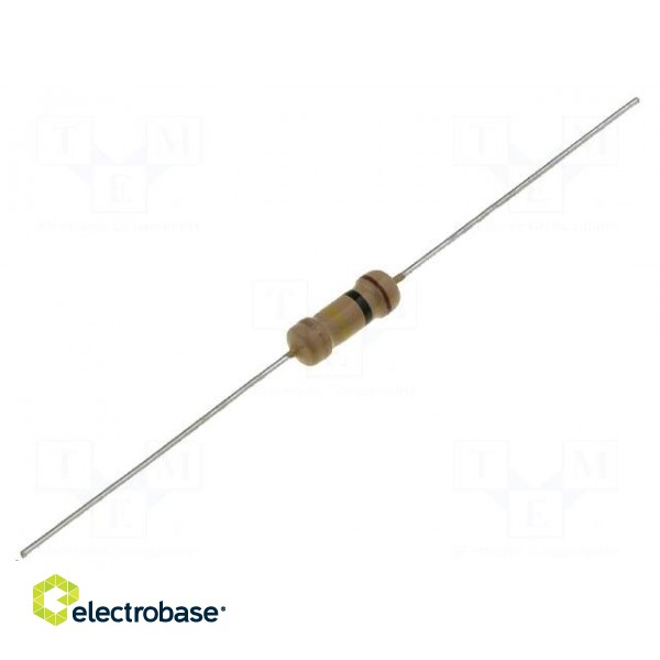 Resistor: carbon film | THT | 3.3Ω | 1W | ±5% | Ø3.2x9mm | axial