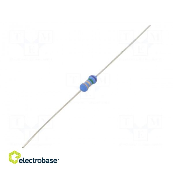 Resistor: metal oxide | 7.5Ω | 500mW | ±5% | Ø3.5x10mm | -55÷155°C