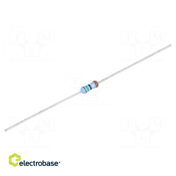 Resistor: thin film | THT | 1.5Ω | 600mW | ±1% | Ø2.5x6.5mm | 50ppm/°C