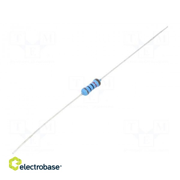 Resistor: thin film | THT | 10kΩ | 600mW | ±1% | Ø2.5x6.5mm | -55÷155°C