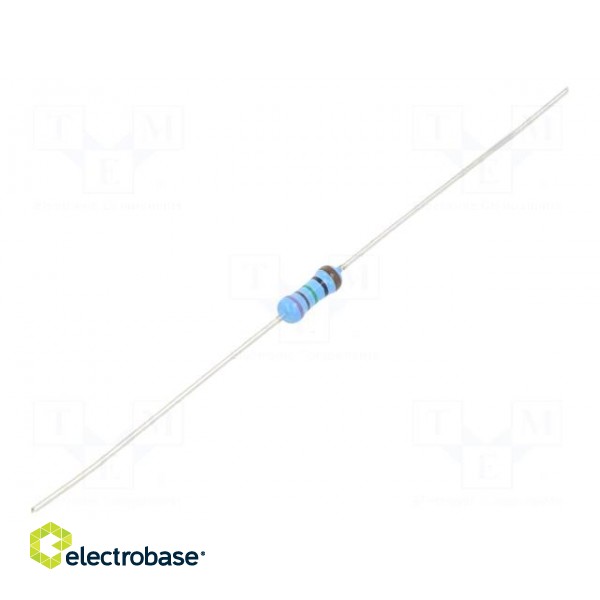 Resistor: thin film | THT | 226kΩ | 600mW | ±1% | Ø2.5x6.5mm | 50ppm/°C