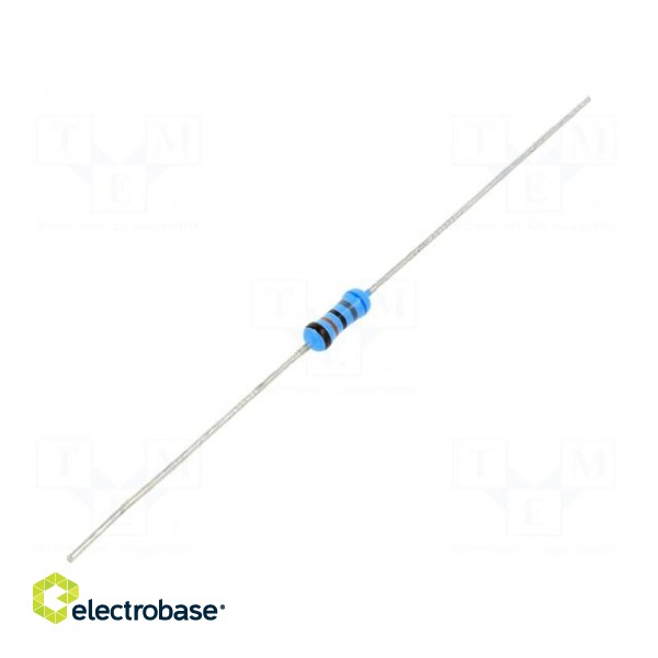 Resistor: thin film | THT | 681kΩ | 600mW | ±1% | Ø2.5x6.5mm | 50ppm/°C