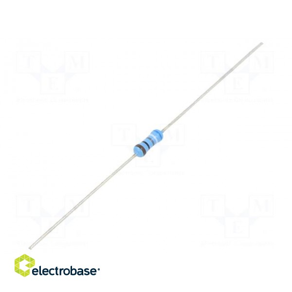 Resistor: thin film | THT | 698Ω | 600mW | ±1% | Ø2.5x6.5mm | 50ppm/°C