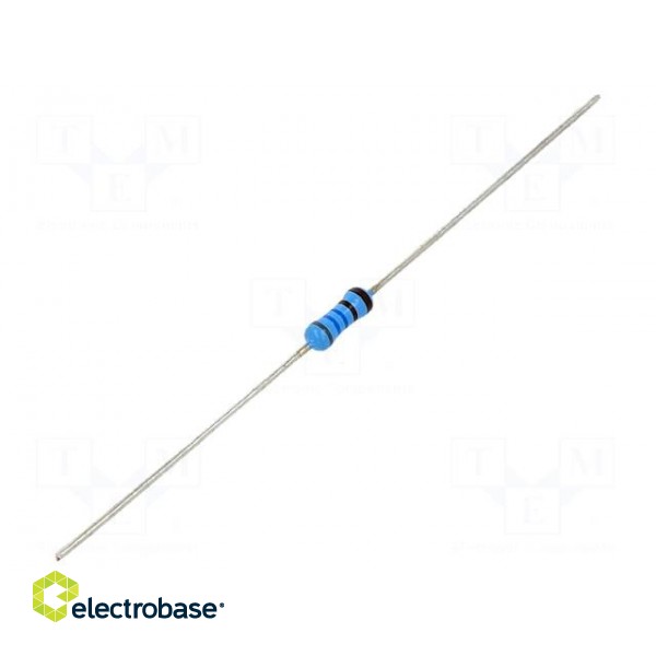 Resistor: thin film | THT | 8.66kΩ | 600mW | ±1% | Ø2.5x6.5mm | 50ppm/°C
