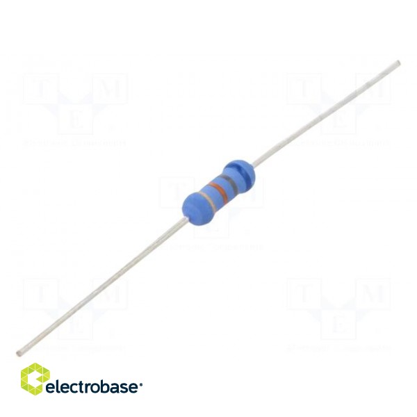Resistor: metal oxide | 68kΩ | 1W | ±5% | Ø3.5x10mm | -55÷155°C