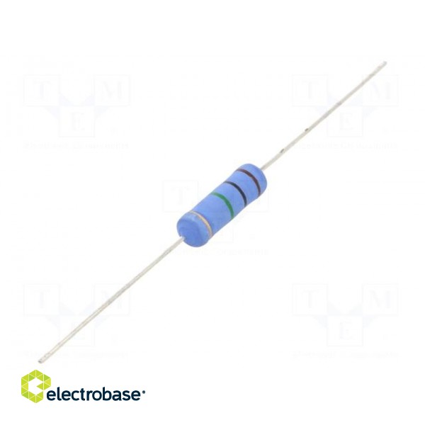 Resistor: metal oxide | 1MΩ | 3W | ±5% | Ø5.5x16mm | -55÷155°C
