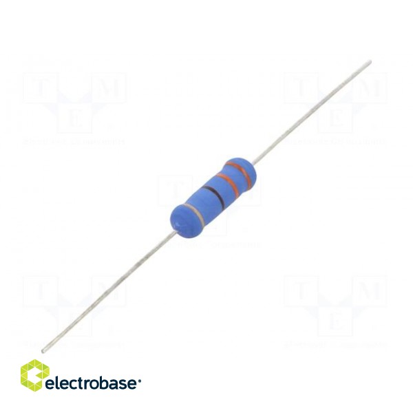 Resistor: metal oxide | 330Ω | 3W | ±5% | Ø5.5x16mm | -55÷155°C