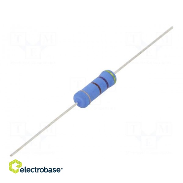 Resistor: metal oxide | 470Ω | 3W | ±5% | Ø5.5x16mm | -55÷155°C