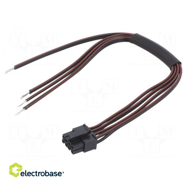 Cable | Micro-Fit 3.0 | cables,female | PIN: 8 | 0.2m | 4A | TLYp | 0.35mm2
