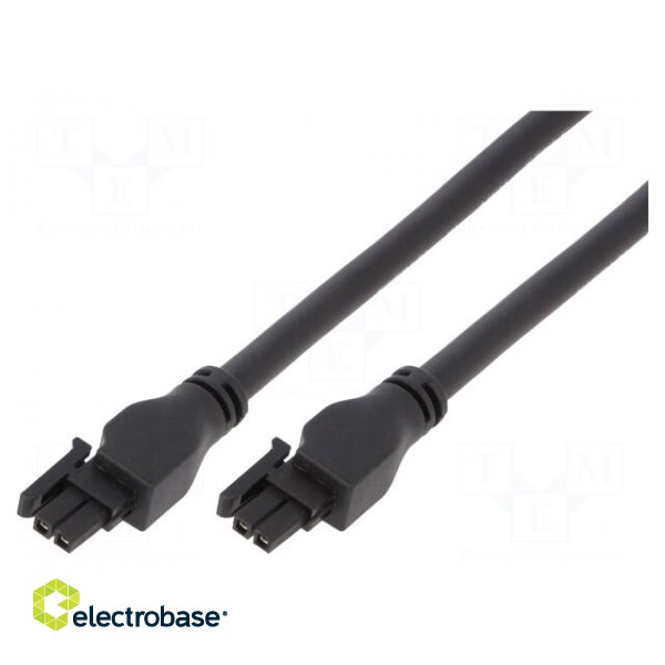 Cable | Micro-Fit 3.0 | female | PIN: 2 | Len: 2m | 5.5A | Insulation: PVC