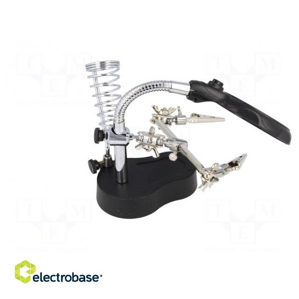 PCB holder with magnifying glass | 65mm image 7