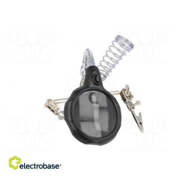 PCB holder with magnifying glass | 65mm image 9
