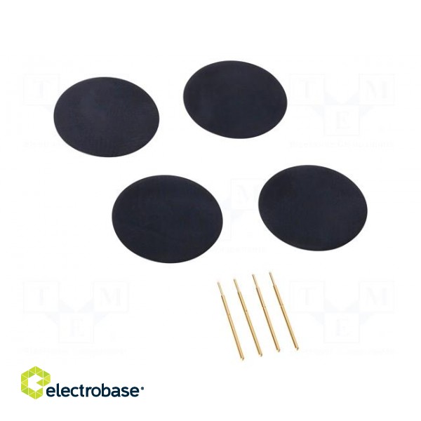 Set of test needles and bottom caps | PCBite image 1