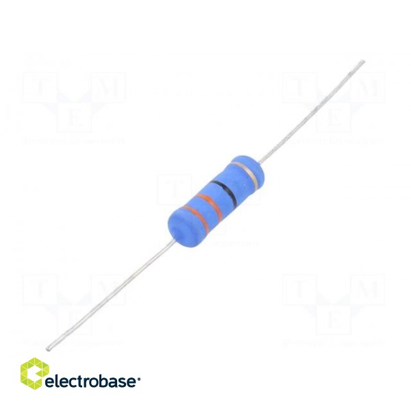 Resistor: metal oxide | 33Ω | 5W | ±5% | Ø6.5x17.5mm | -55÷155°C