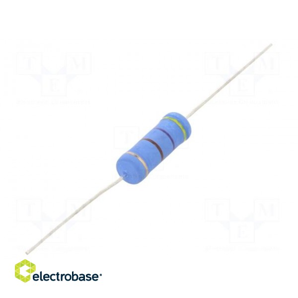 Resistor: metal oxide | 470Ω | 5W | ±5% | Ø6.5x17.5mm | -55÷155°C